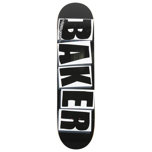 Baker Brand Logo Black/White Deck - 8.475