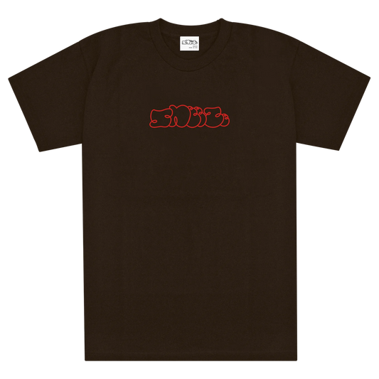 SNEEZE Logo Tee - Chocolate