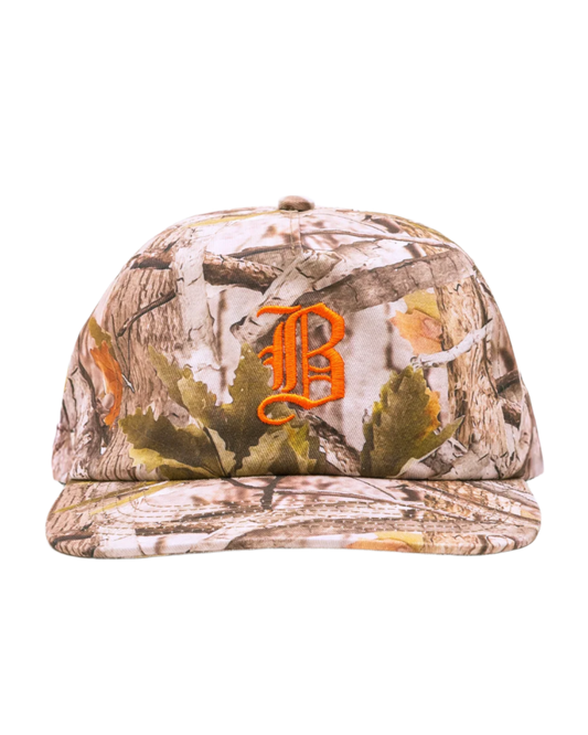 The Bunt B Script Hat - Real Tree