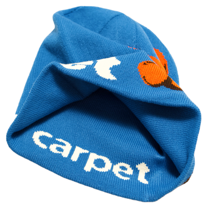 Carpet Company Bacteria Reversible Beanie - Blue