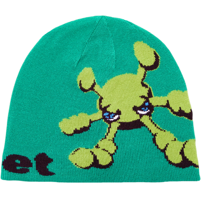 Carpet Company Bacteria Reversible Beanie - Green