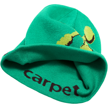 Carpet Company Bacteria Reversible Beanie - Green