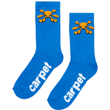 Load image into Gallery viewer, Carpet Company Bacteria Sock - Blue