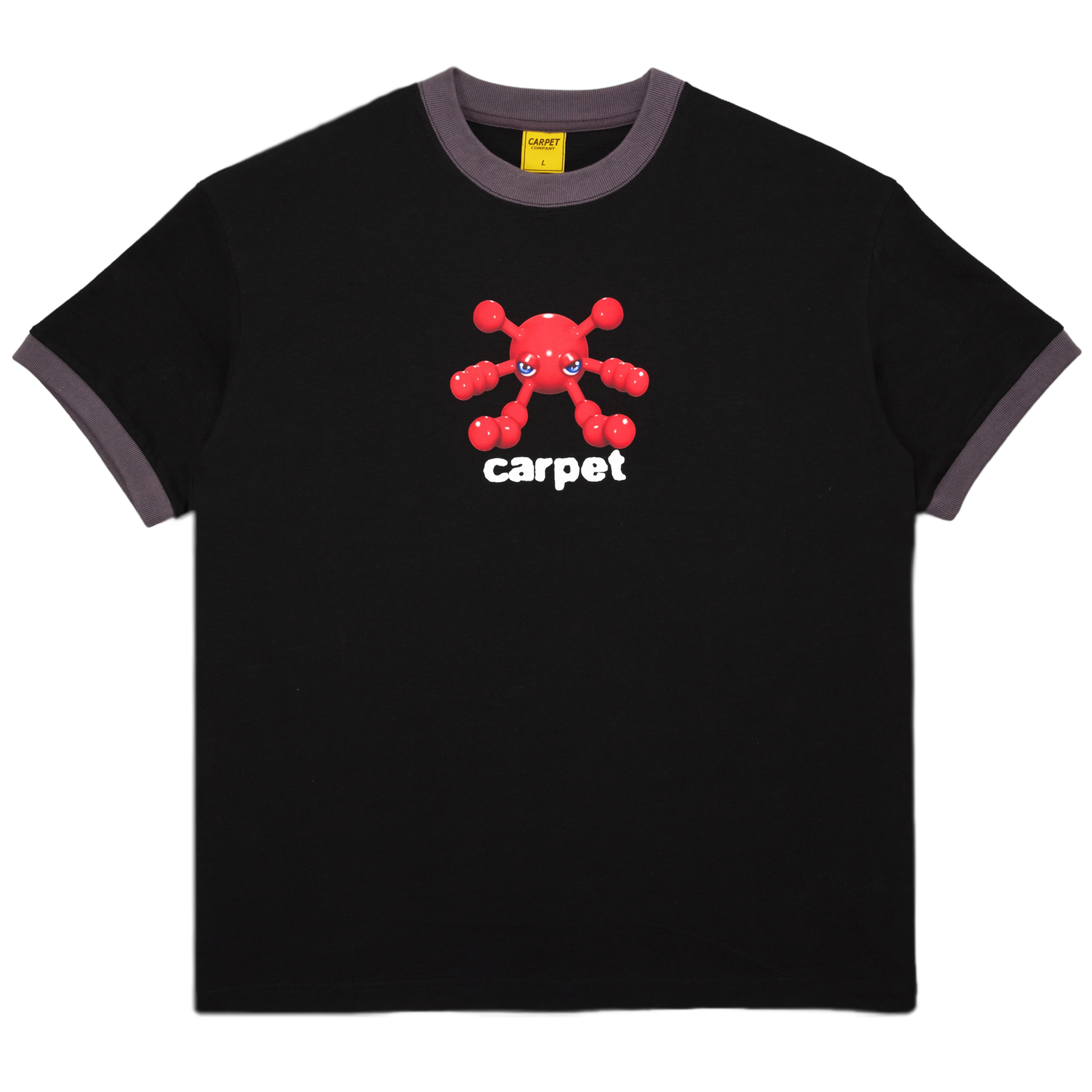 Carpet Company Bacteria Ringer Tee - Black
