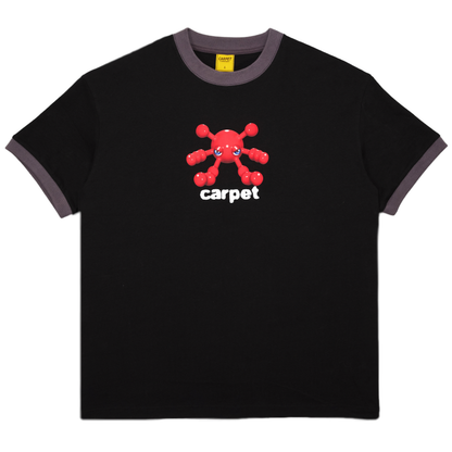 Carpet Company Bacteria Ringer Tee - Black
