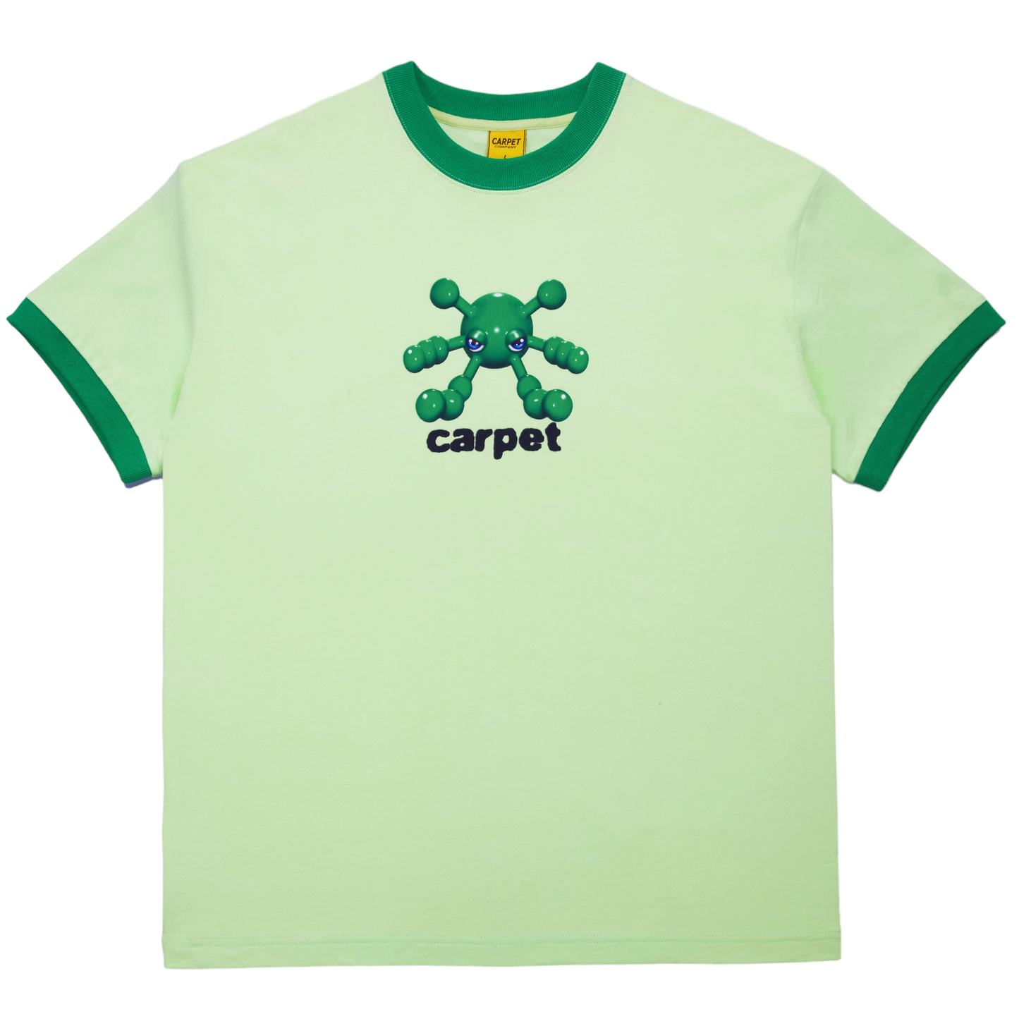 Carpet Company Bacteria Ringer Tee - Green