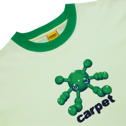 Carpet Company Bacteria Ringer Tee - Green