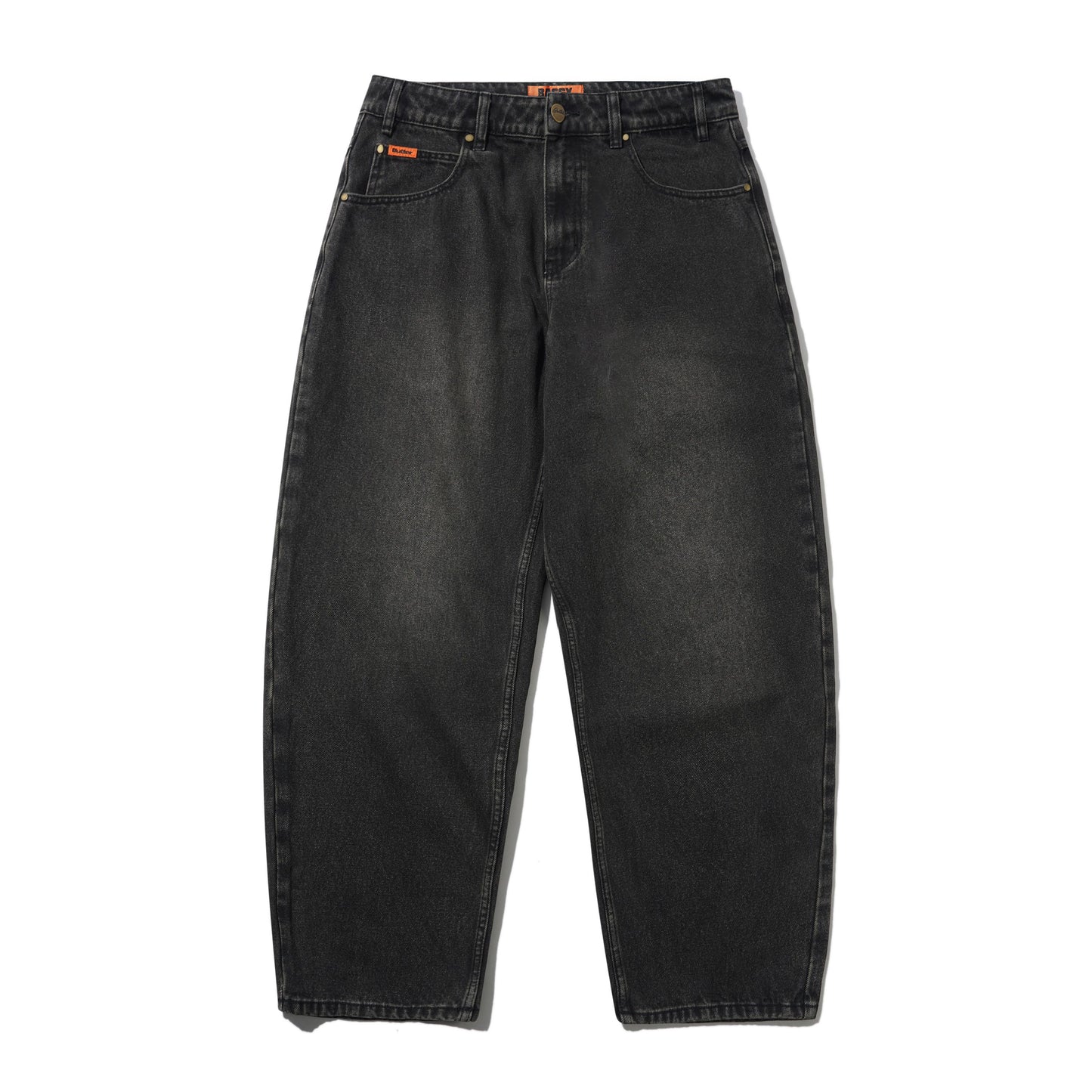 Butter Goods Baggy Denim Jeans - Faded Black
