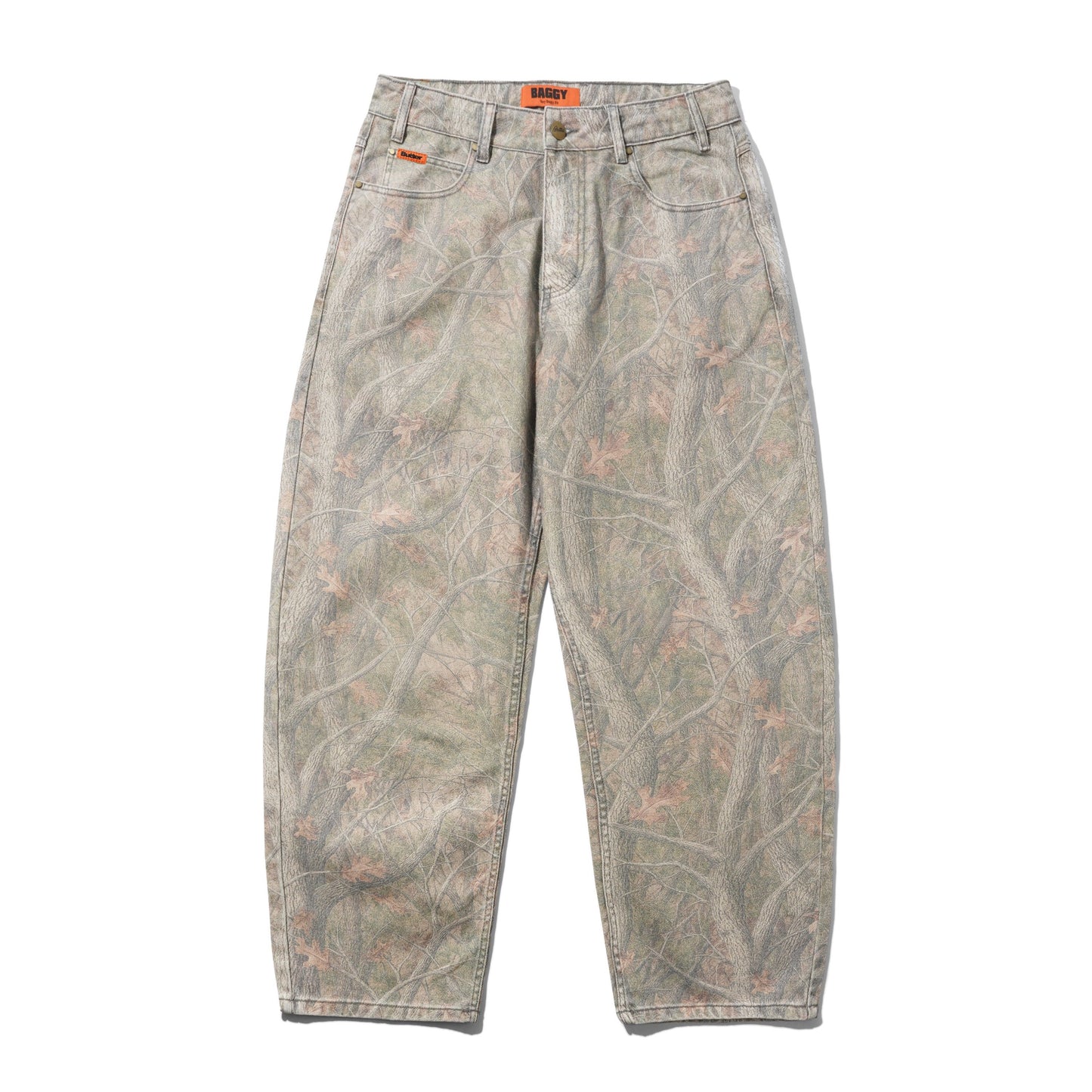 Butter Goods Baggy Denim Jeans - Forest Camo
