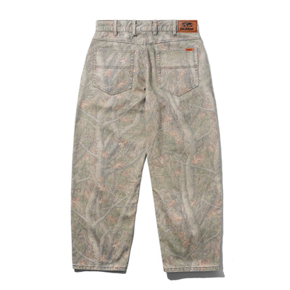 Butter Goods Baggy Denim Jeans - Forest Camo