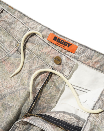 Butter Goods Baggy Denim Jeans - Forest Camo