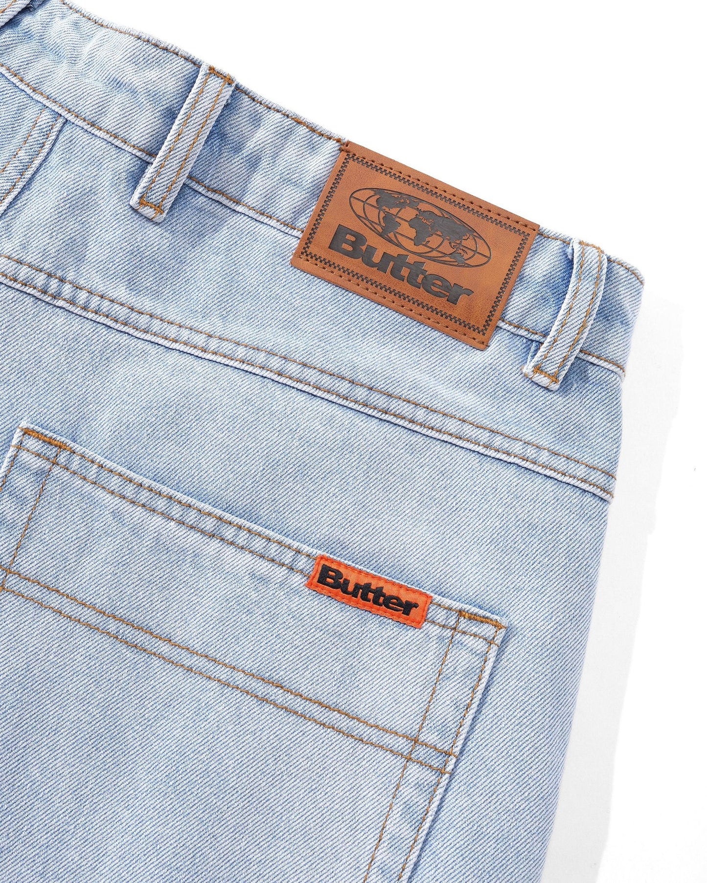 Butter Goods Baggy Denim Jeans - Light Blue