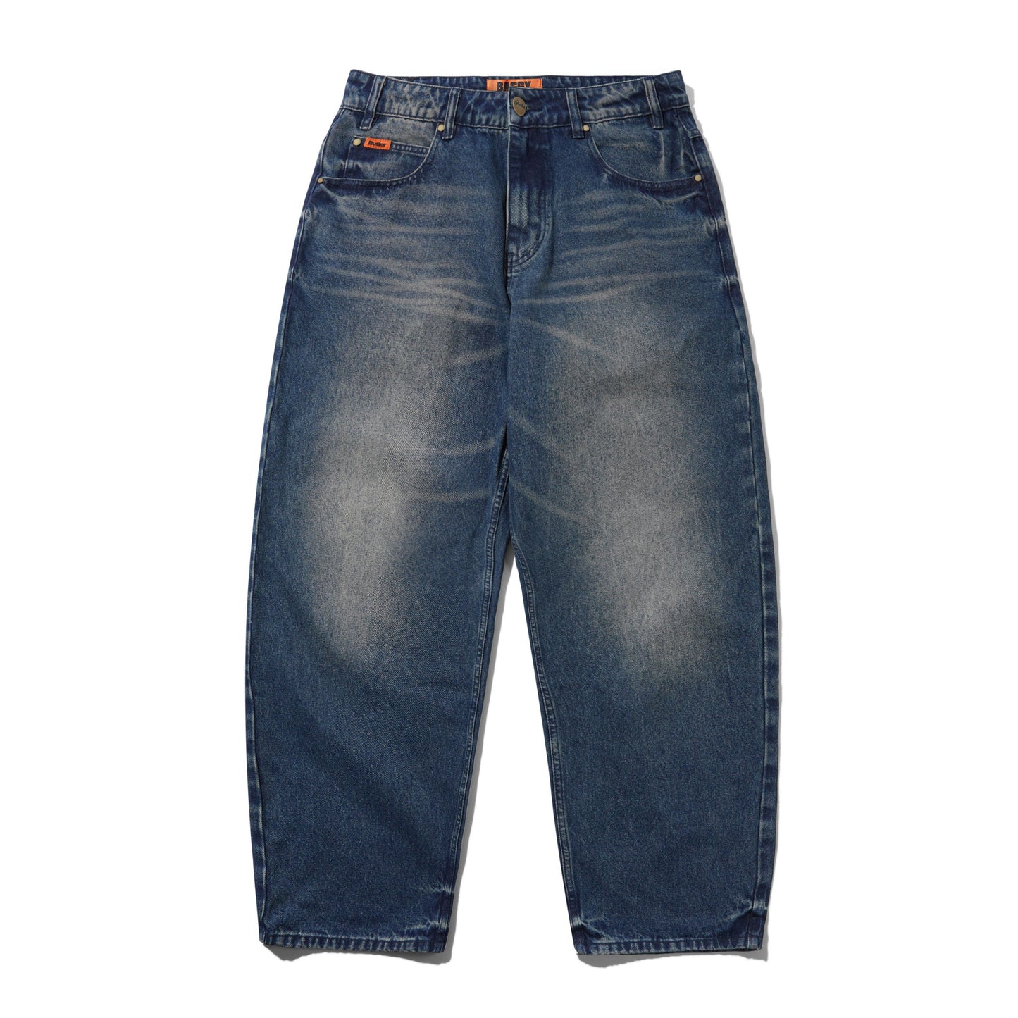 Butter Goods Baggy Denim Jeans - Vintage Indigo Wash