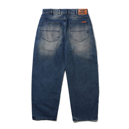 Butter Goods Baggy Denim Jeans - Vintage Indigo Wash