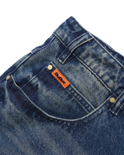 Butter Goods Baggy Denim Jeans - Vintage Indigo Wash