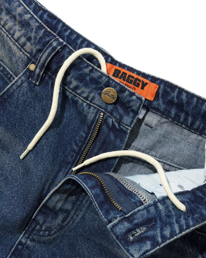 Butter Goods Baggy Denim Jeans - Vintage Indigo Wash