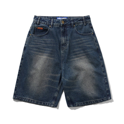 Butter Goods Baggy Denim Shorts - Vintage Indigo Wash