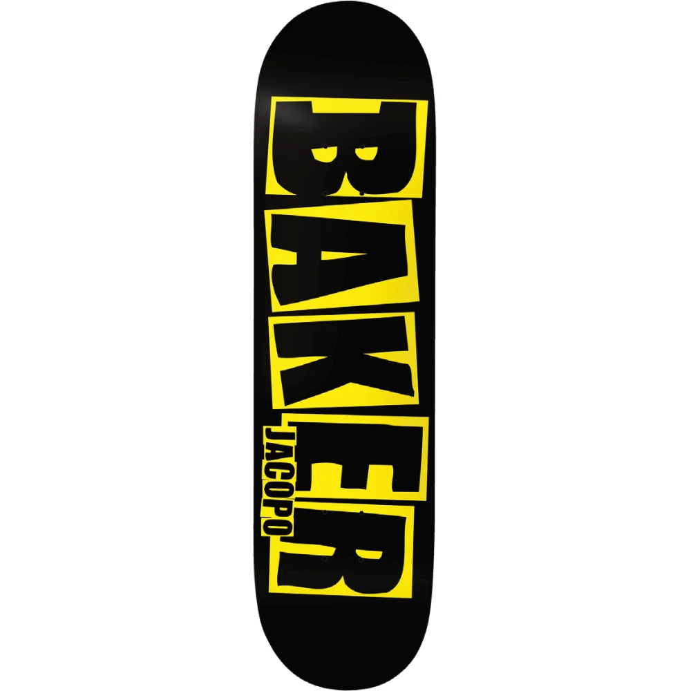 Baker Jacopo Brand Logo Danger Yellow Deck - 8.0