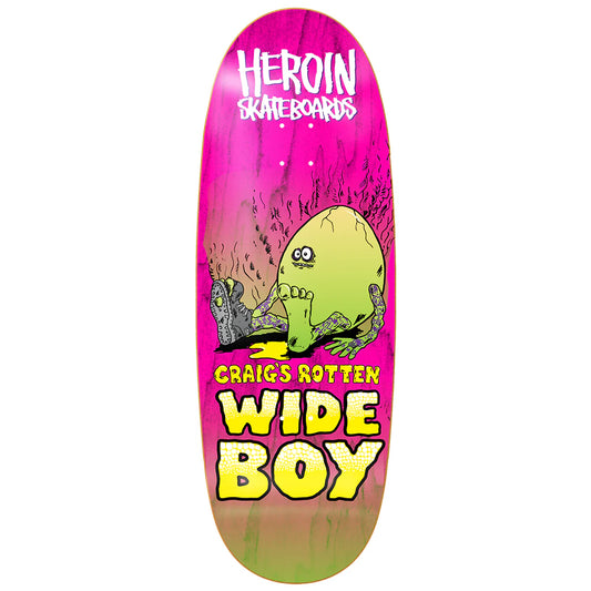 Heroin Craig Questions Rotten Wide Boy Deck - 10.75