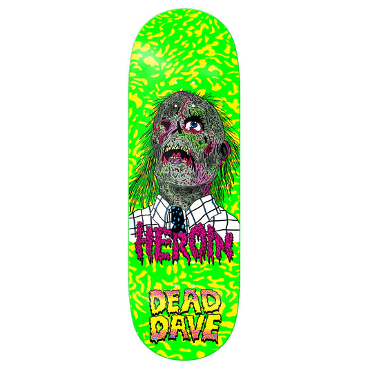 Heroin Dead Dave Dead Head Deck - 10.125