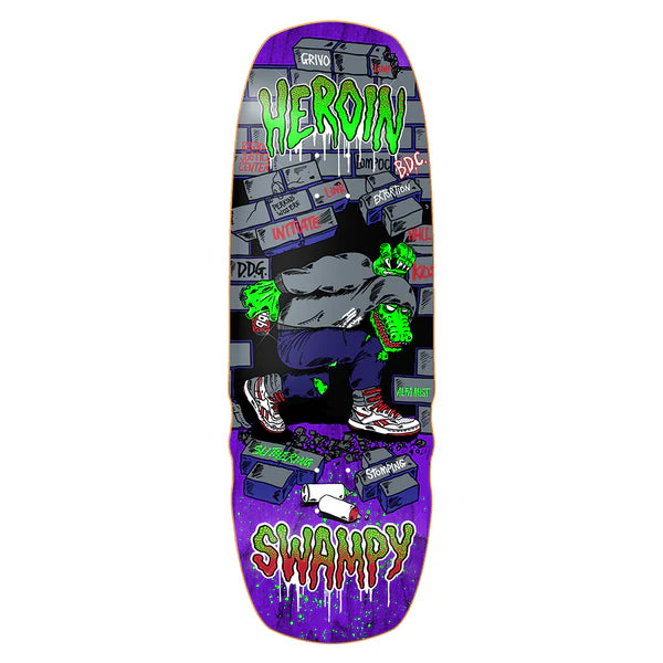 Heroin Swampy Stomp Deck - 10.5