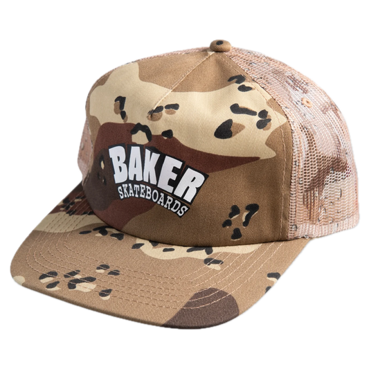 Baker Arch Logo Snapback - Desert Camo