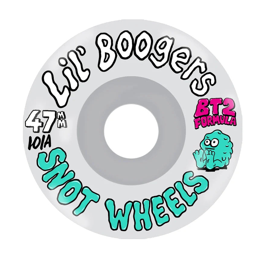 Snot Lil' Boogers Conical Crystal Clear Wheels - 101A 47mm