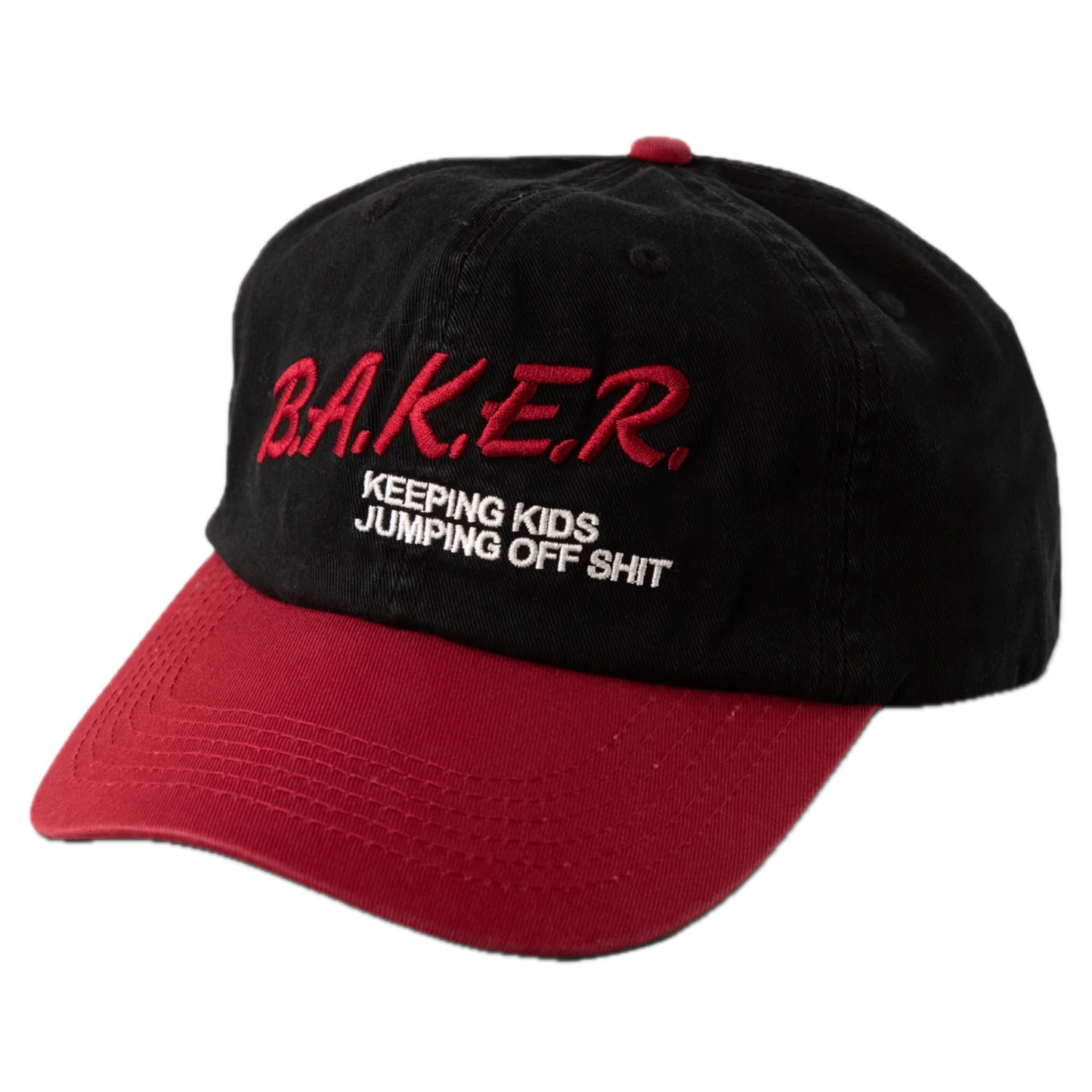 Baker Classic Narc Dad Hat - Black/Red