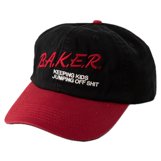 Baker Classic Narc Dad Hat - Black/Red