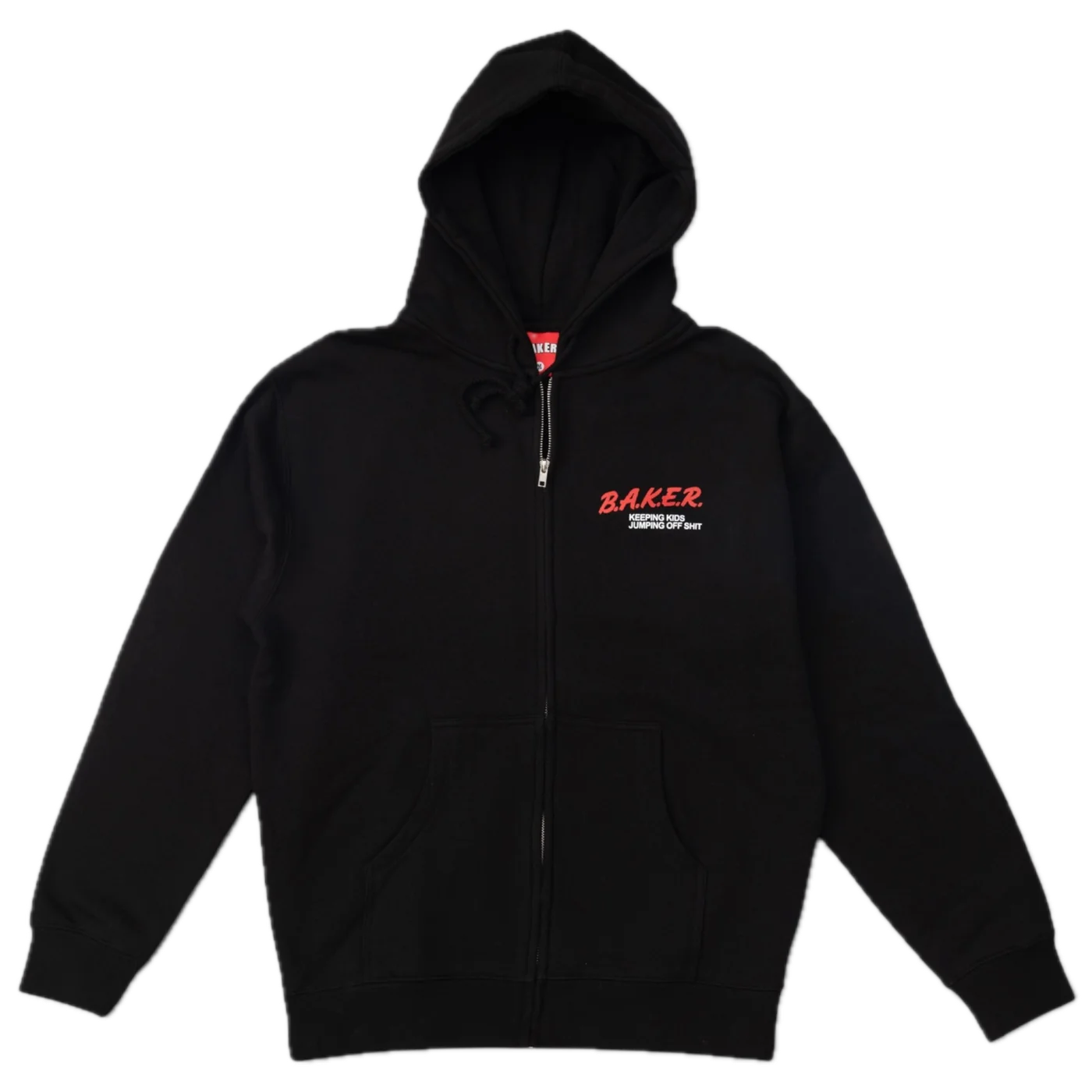 Baker Narc Zip Hoodie - Black