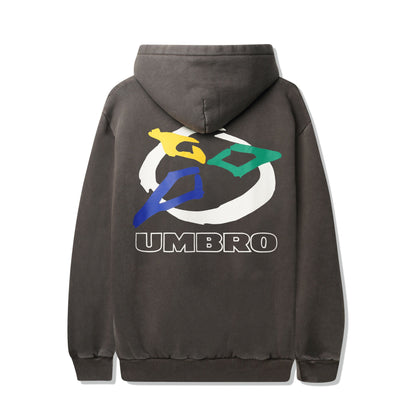 Butter Goods X Umbro Ball Hoodie - Washed Black