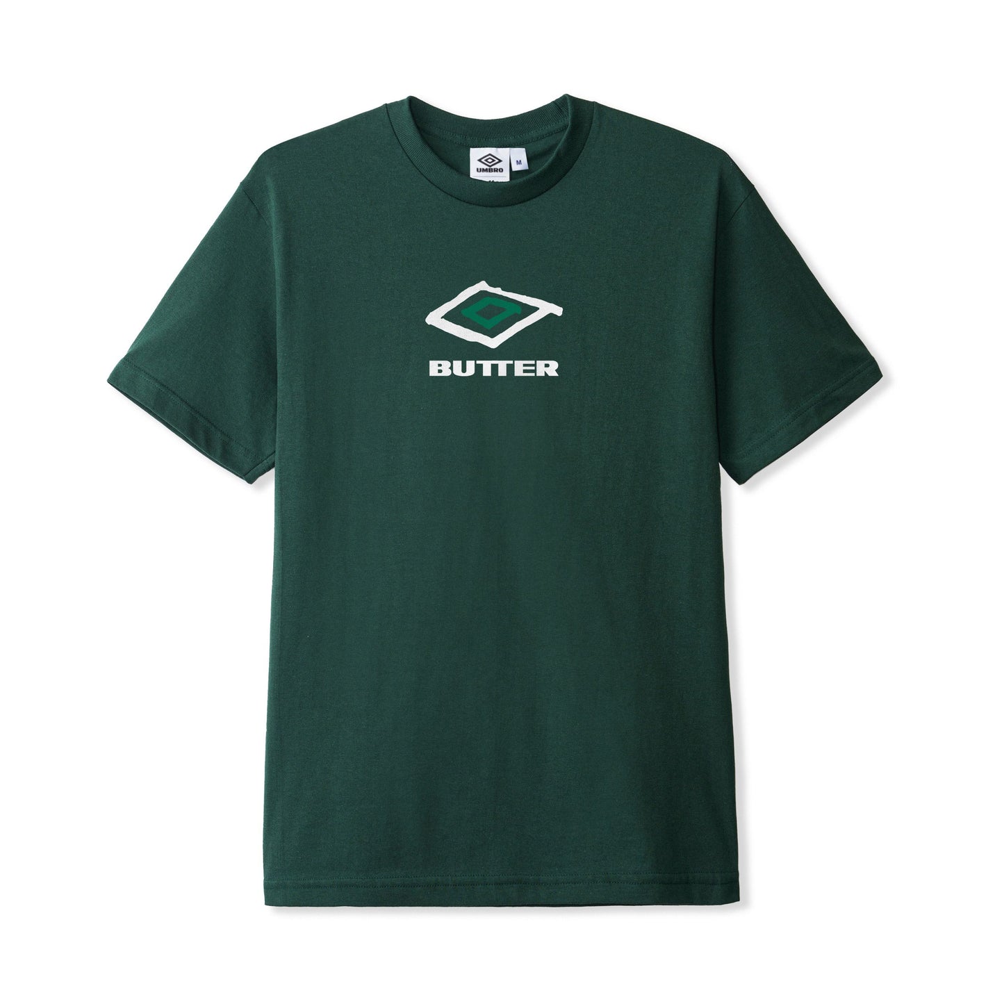 Butter Goods X Umbro Ball Tee - Dark Forest