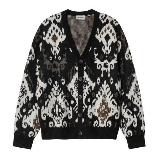 Carhartt WIP Baru Jacquard Cardigan - Black