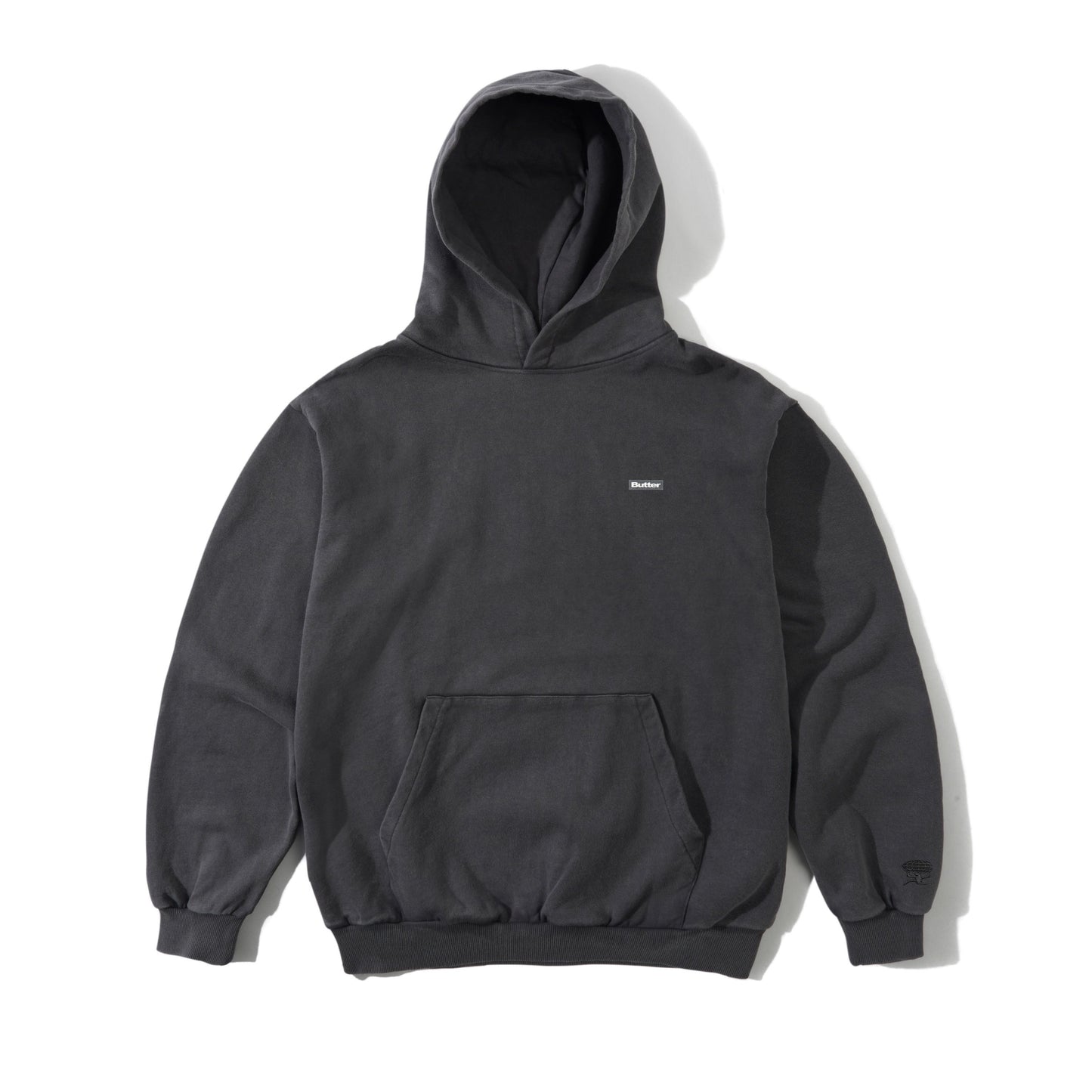 Butter Goods Basic Hoodie - Washed Black