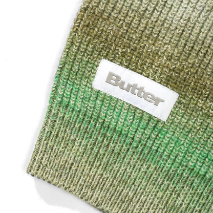 Butter Goods Beams Knit Sweater - Pesto