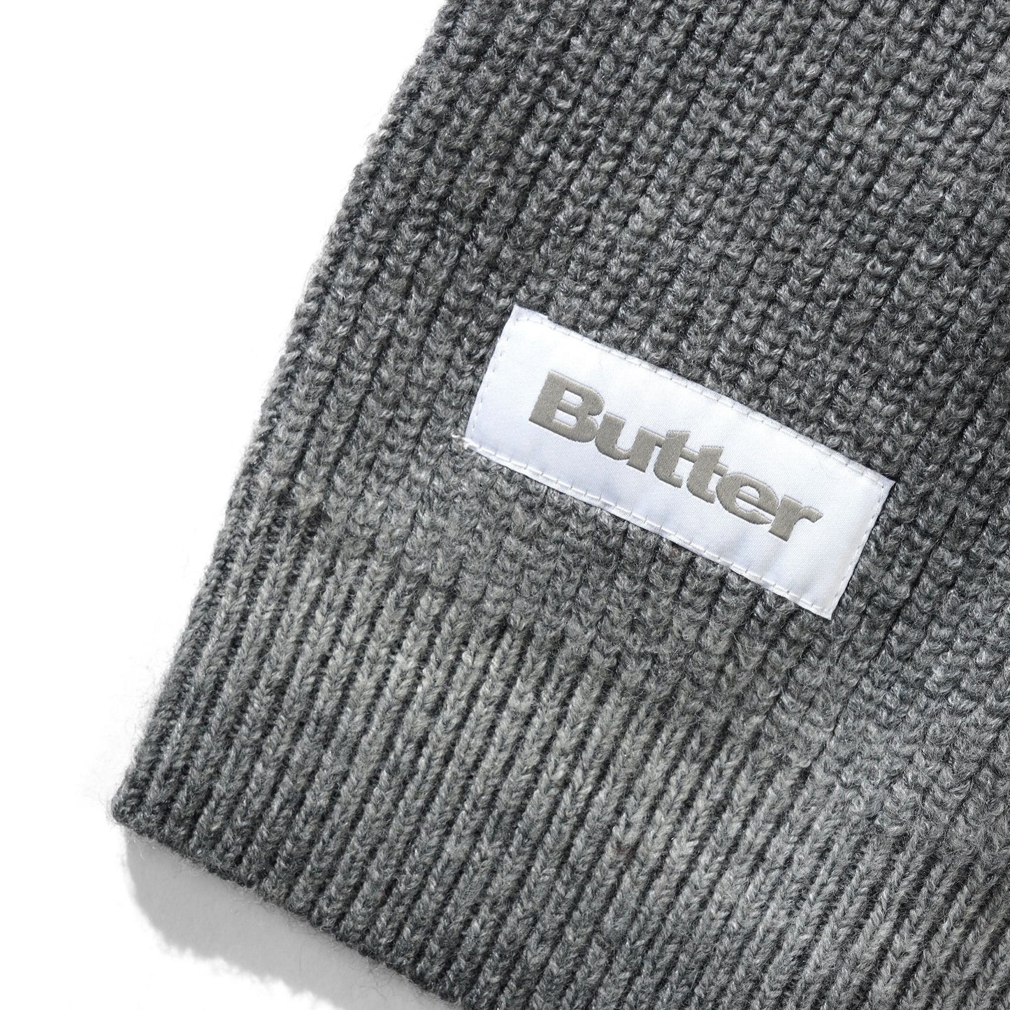 Butter Goods Beams Knit Sweater - Charcoal