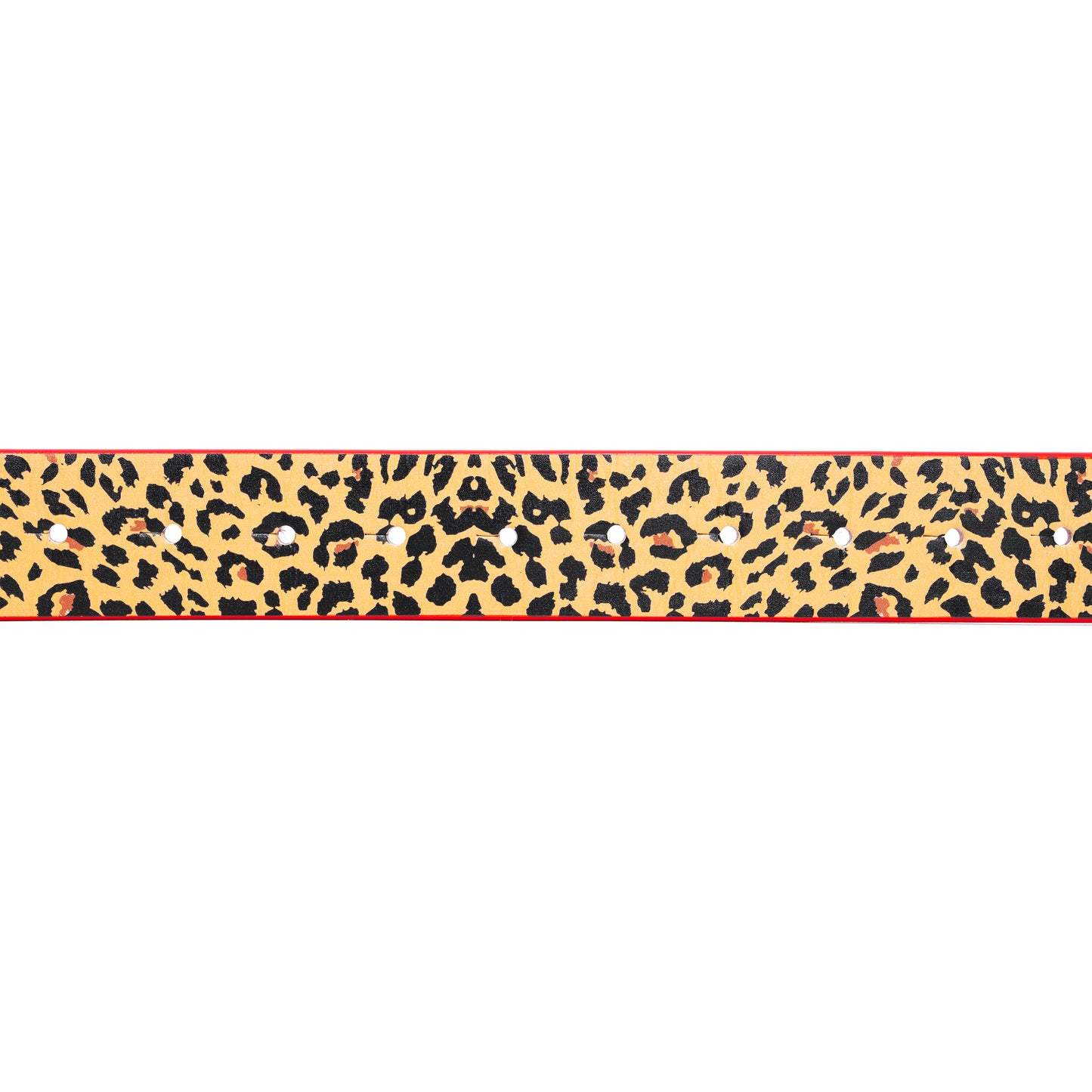 Carpet Company Riveted Leather Belt - Cheetah