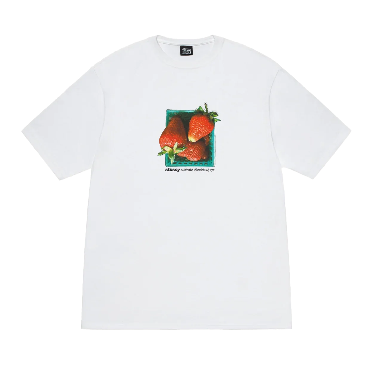 Stussy Berries Tee - White