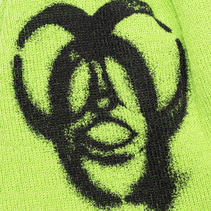 Carpet Company Biohazard Zip Beanie - Green