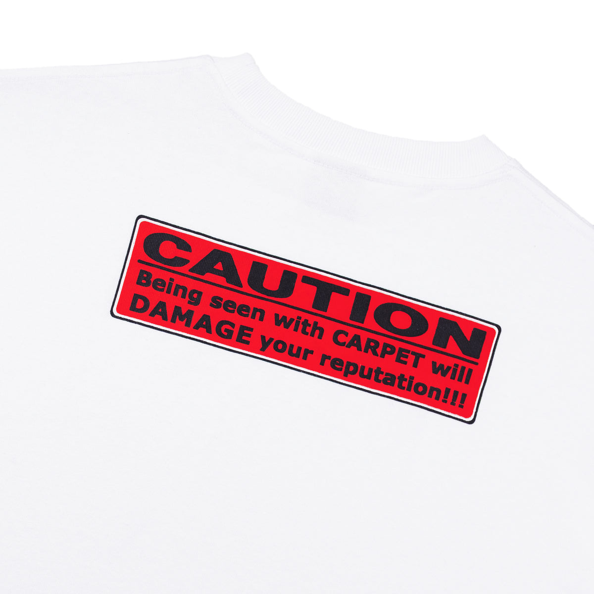Carpet Company Biohazard Tee - White