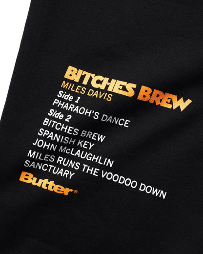 Butter Goods Miles Davis Bitches Brew Sweatpants - Black