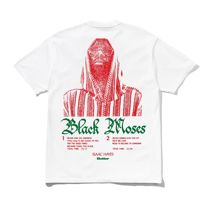Butter Goods Black Moses Tee - White