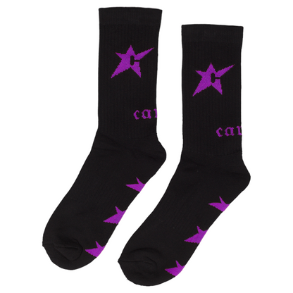 Carpet Company Season 17 C-Star Sock - Black