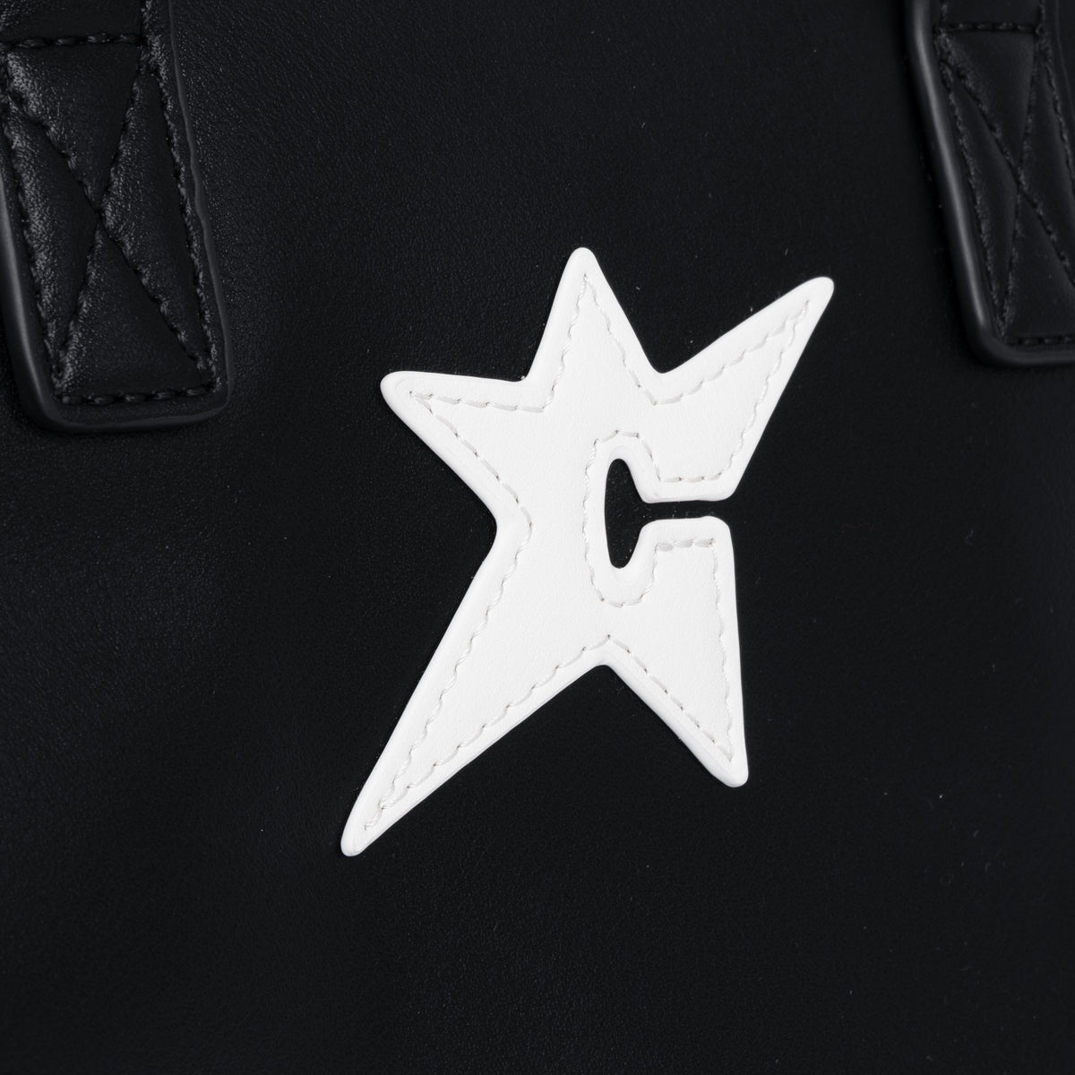 Carpet Company C-Star Leather Purse - Black