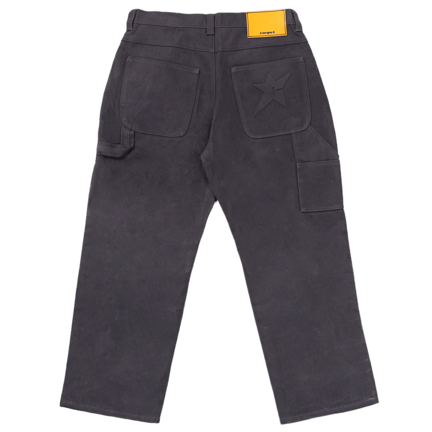 Carpet Company Embossed Work Pant - Charcoal