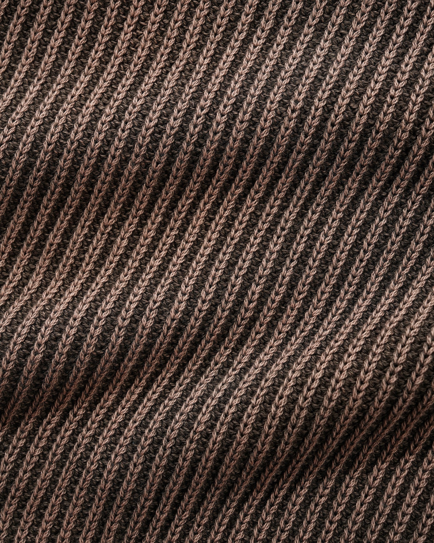 Butter Goods Bleached Knit Sweater - Brown