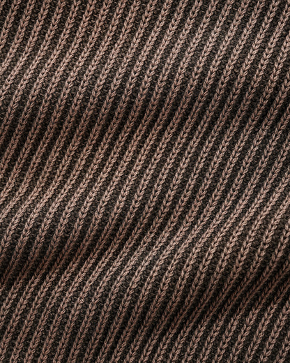 Butter Goods Bleached Knit Sweater - Brown