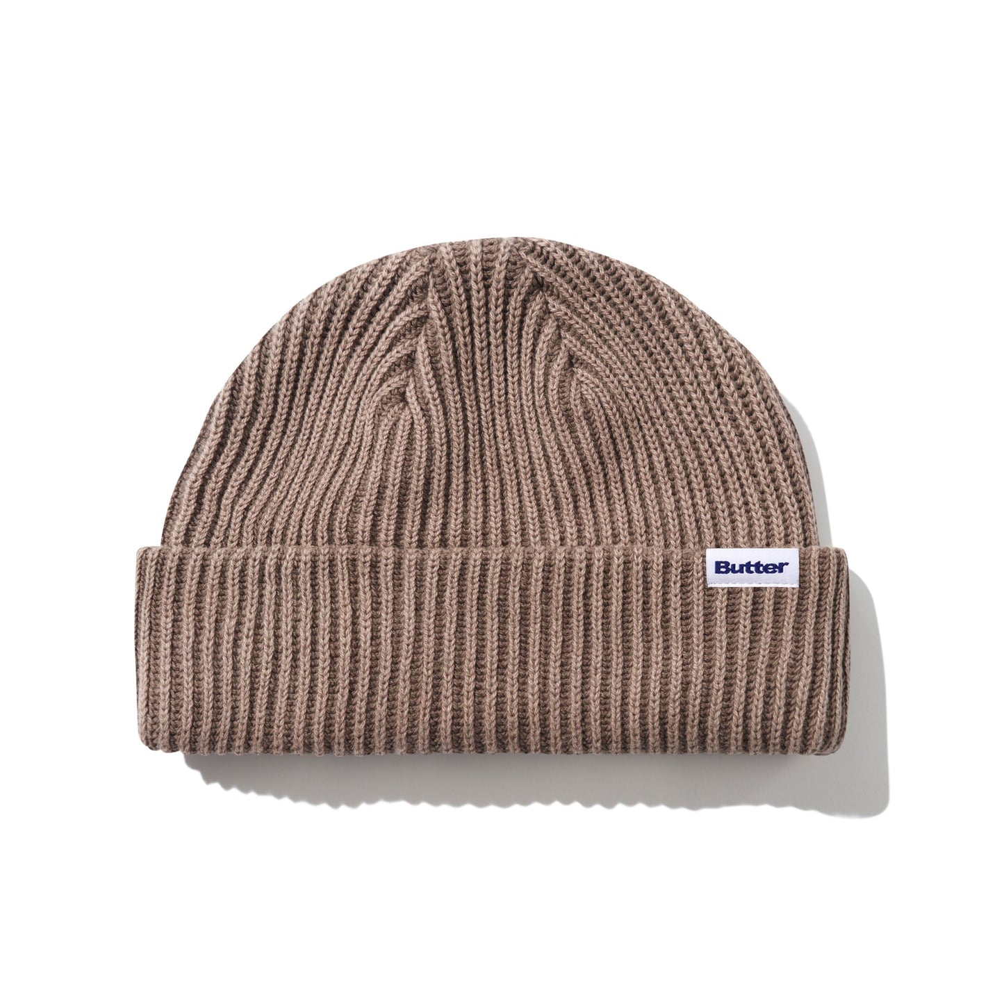 Butter Goods Bleached Wharfie Beanie - Brown