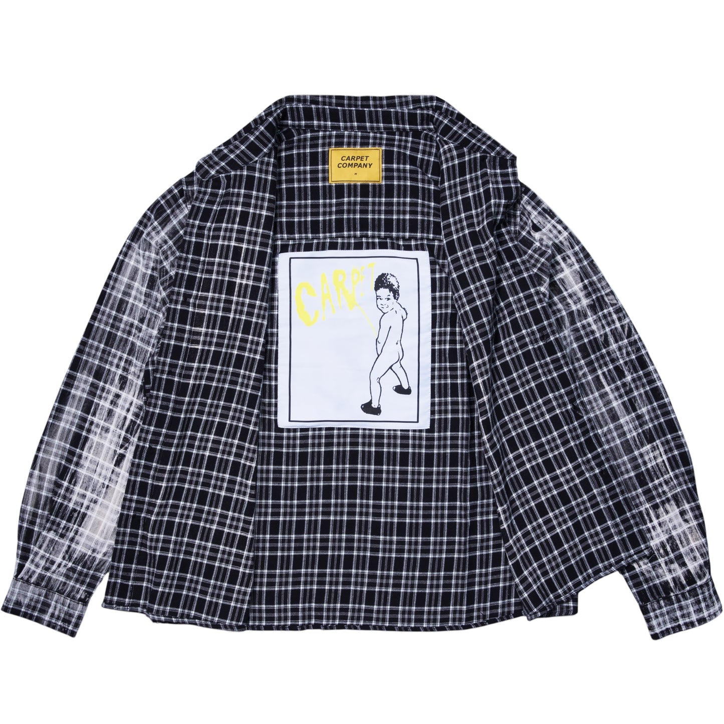 Carpet Company Bleached Flannel - Black