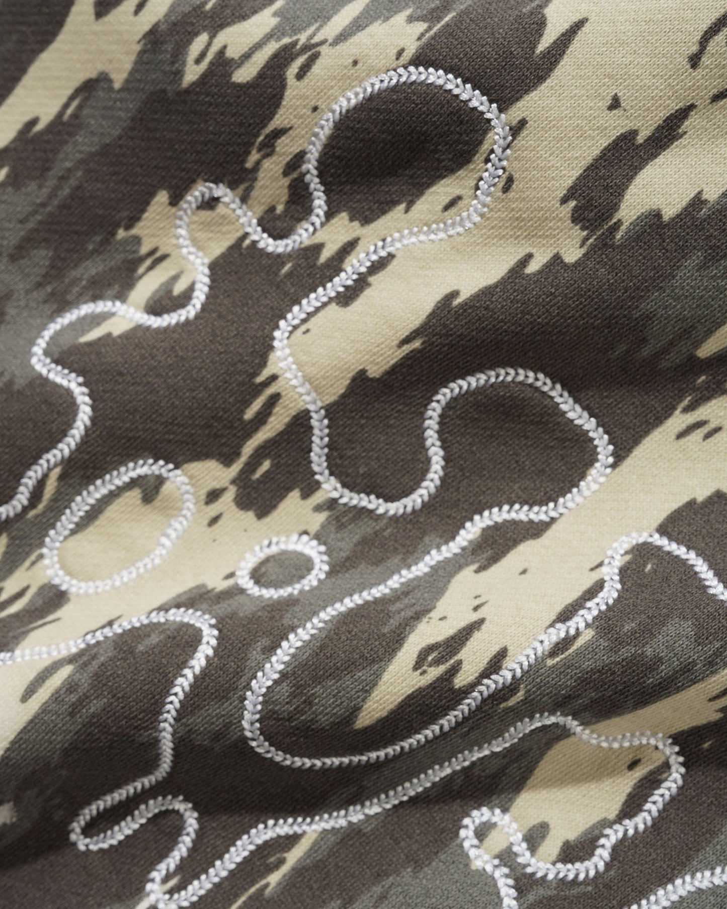Butter Goods Blotch Fleece Pants - Washed Camo